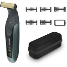 Rowenta Beard Trimmer , TN6044E0 , Cordless , Number of length steps 6 , Wet & Dry , Black/Green