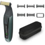 Rowenta Beard Trimmer , TN6044E0 , Cordless , Number of length steps 6 , Wet & Dry , Black/Green