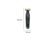 Rowenta Beard Trimmer , TN6044E0 , Cordless , Number of length steps 6 , Wet & Dry , Black/Green