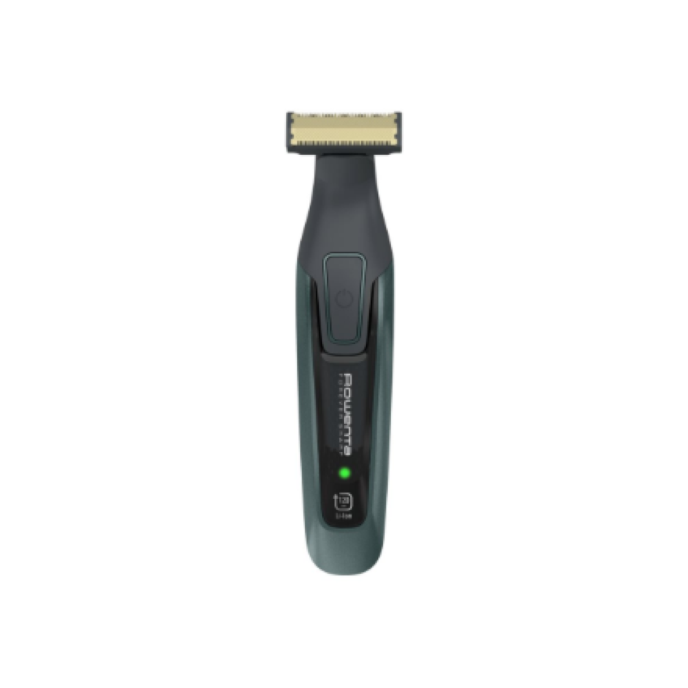 Rowenta Beard Trimmer , TN6044E0 , Cordless , Number of length steps 6 , Wet & Dry , Black/Green