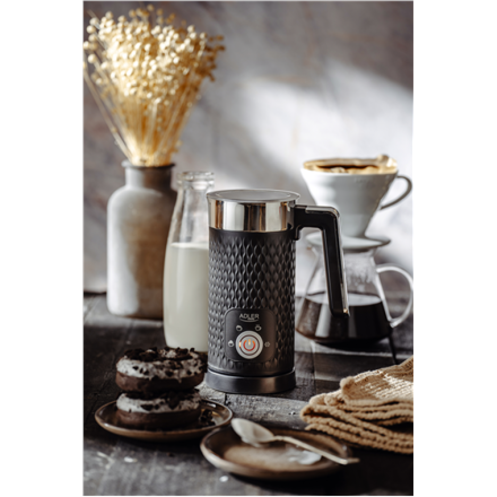 Adler , AD 4494 , 500 W , Milk frother , Black