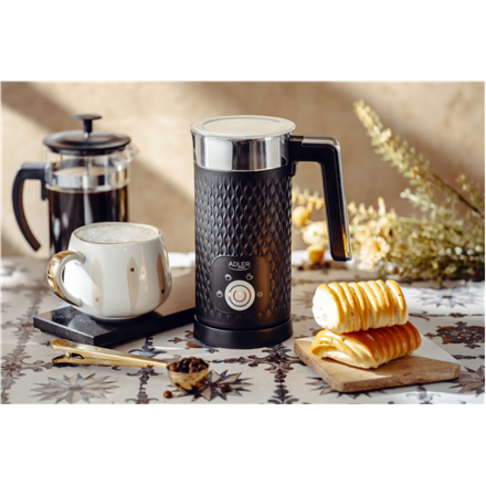 Adler , AD 4494 , 500 W , Milk frother , Black