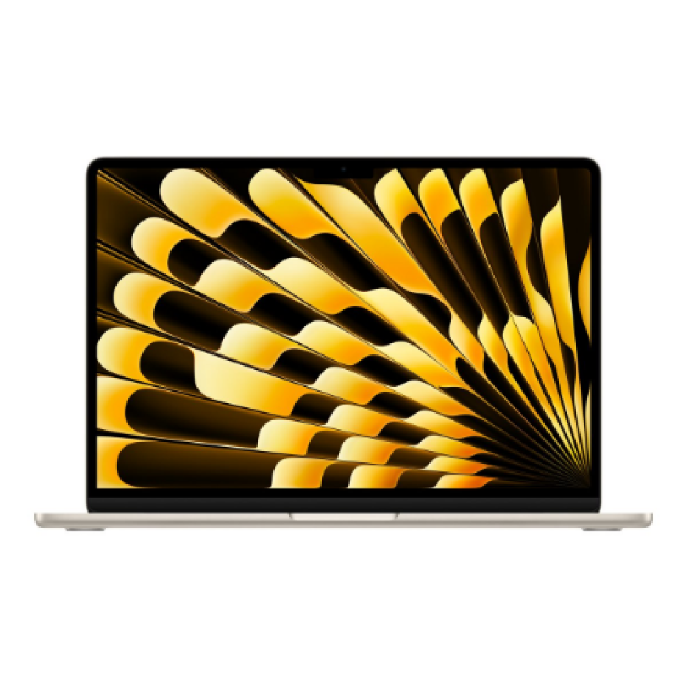 Apple MacBook , Air , Starlight , 13 , Apple M3 , 16 GB , Solid-state drive capacity 256 GB , Apple M3 chip 8-core CPU/8-core GPU , macOS , Keyboard language Russian , Keyboard backlit , Warranty 12 month(s)