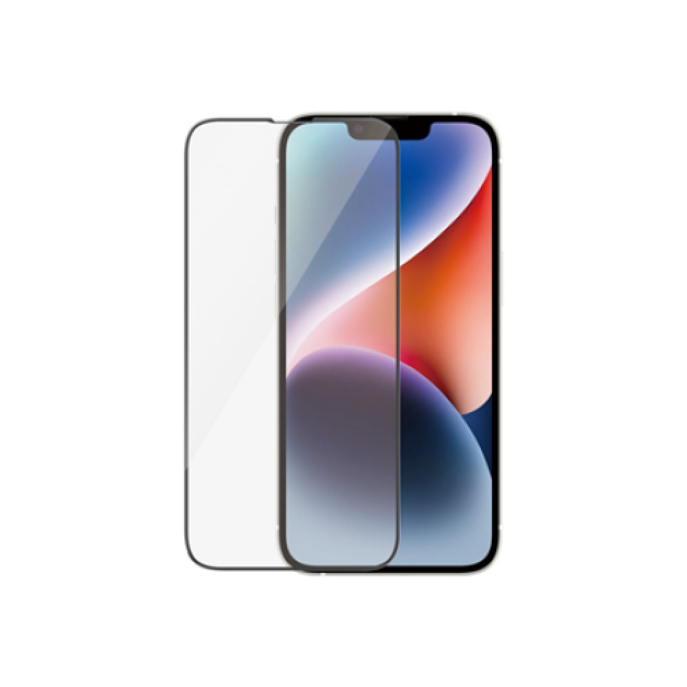 PanzerGlass , Screen protector , Apple , iPhone 14/13/13 Pro , Tempered Glass , Transparent , Fingerprint resistant; Diamond strength; Ultra-Wide Fit