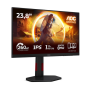 AOC 24G4ZRE , 24 , Fast IPS , FHD , 16:9 , 240 Hz , 1 ms , 1920 x 1080 pixels , 300 cd/m² , HDMI ports quantity 2 , Black