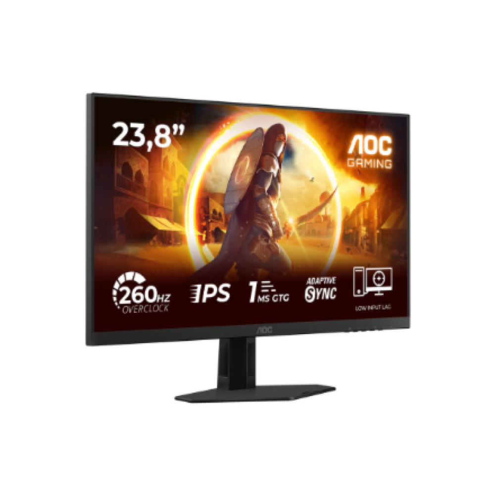 AOC , 24G4ZRE , 24 , Fast IPS , FHD , 16:9 , 240 Hz , 1 ms , 1920 x 1080 pixels , 300 cd/m² , HDMI ports quantity 2 , Black
