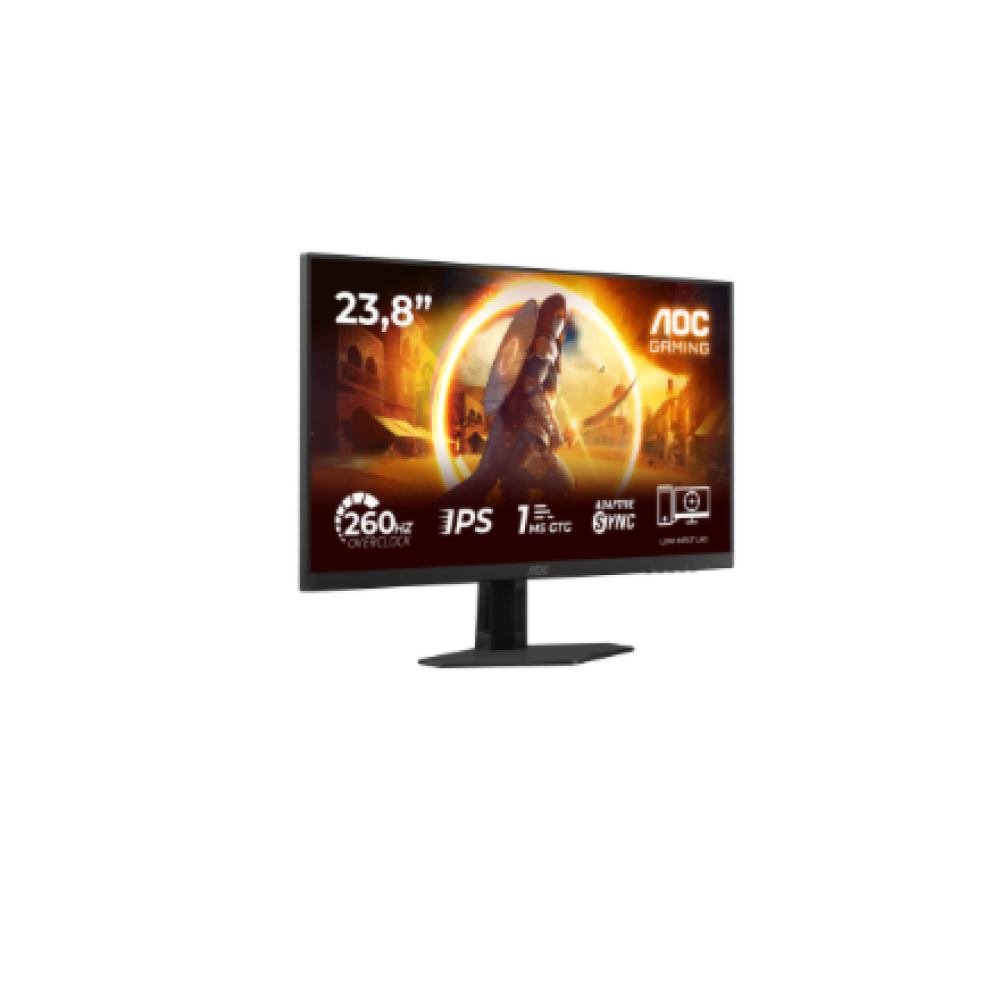 AOC , 24G4ZRE , 24 , Fast IPS , FHD , 16:9 , 240 Hz , 1 ms , 1920 x 1080 pixels , 300 cd/m² , HDMI ports quantity 2 , Black