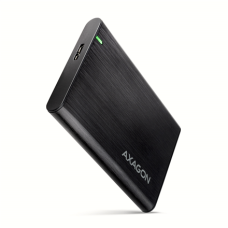 AXAGON Screwless aluminum USB 3.2 Gen 1 - SATA 6G external box for 2.5 SSD/HDD , EE25-A6M