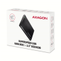 AXAGON Screwless aluminum USB 3.2 Gen 1 - SATA 6G external box for 2.5 SSD/HDD , EE25-A6M