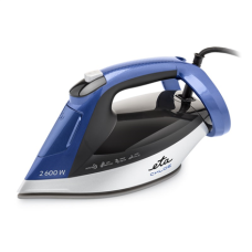 ETA Steam Iron , ETA227690000 Chloe , Steam Iron , 2600 W , Water tank capacity 350 ml , Continuous steam 40 g/min , Silver/Blue