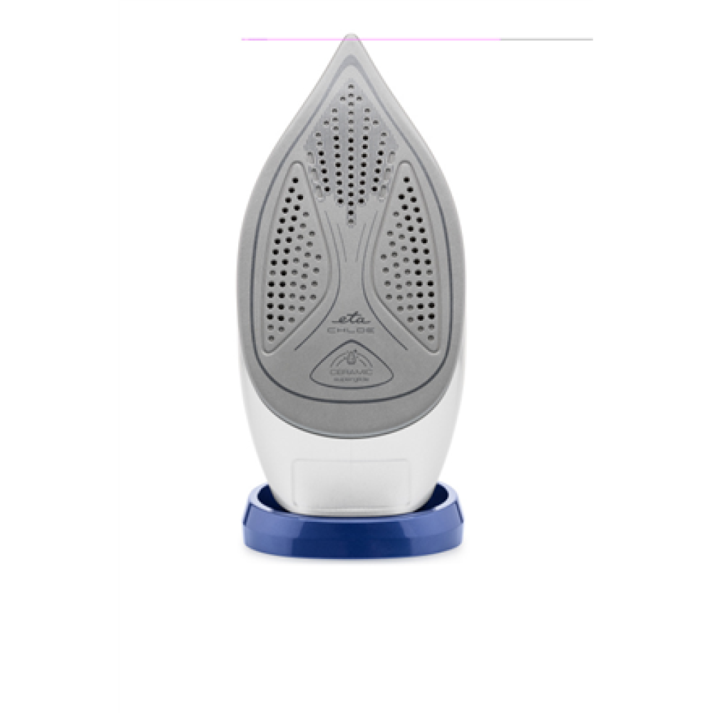 ETA Steam Iron , ETA227690000 Chloe , Steam Iron , 2600 W , Water tank capacity 350 ml , Continuous steam 40 g/min , Silver/Blue