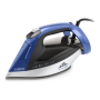 ETA Steam Iron , ETA227690000 Chloe , Steam Iron , 2600 W , Water tank capacity 350 ml , Continuous steam 40 g/min , Silver/Blue