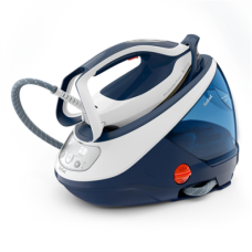 TEFAL , Steam Generator , GV9221E0 Pro Express Protect , 2600 W , 1.8 L , 7.6 bar , Vertical steam function , Calc-clean function , Blue/White