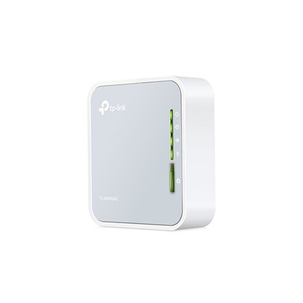 TP-LINK , Router , TL-WR902AC , 802.11ac , 300+433 Mbit/s , 10/100 Mbit/s , Mesh Support No , MU-MiMO No , No mobile broadband , Antenna type 3xInternal , 1x USB 2.0