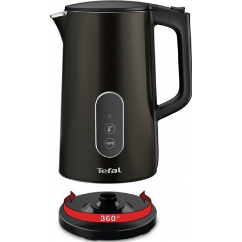TEFAL , Kettle , KI831E10 , Electric , 1800 W , 1.7 L , Plastic , 360° rotational base , Black