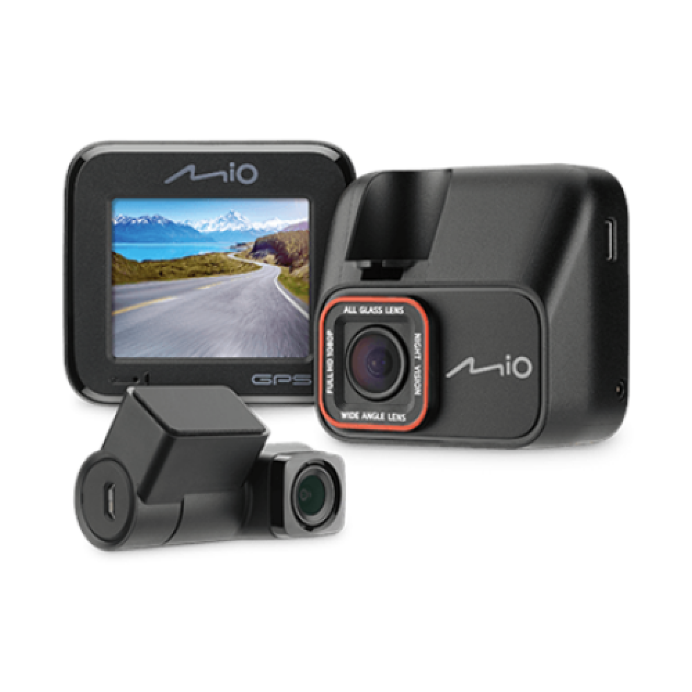 Mio , 24 month(s) , Mivue C588T Dual , Night Vision Pro , Full HD , GPS , SpeedCam , Audio recorder , Camera resolution pixels
