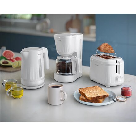 Philips Kettle , HD9411/00 3000 Series , Electric , 2200 W , 1.7 L , Plastic , 360° rotational base , White