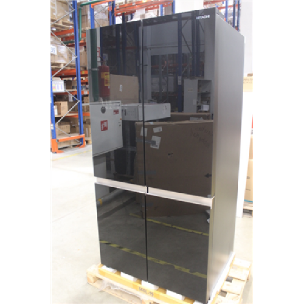 SALE OUT. Hitachi R-WB640VRU0 (GBK) Refrigerator with Vacuum compartment,F,Free standing,Side by Side,H 184 cm,Fridge N 363L,Freezer N 151L, Hitachi REFURBISHED, USED, WITHOUT ORIGINAL PACKAGING