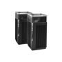 Wireless Wifi 6E Tri-band Gigabit Router , ZenWiFi Pro ET12 (2-Pack) , 802.11ax , 1148+4804+4804 Mbit/s , 10/100/1000/11000 Mbit/s , Ethernet LAN (RJ-45) ports 3 , Mesh Support Yes , MU-MiMO Yes , No mobile broadband , Antenna type Internal