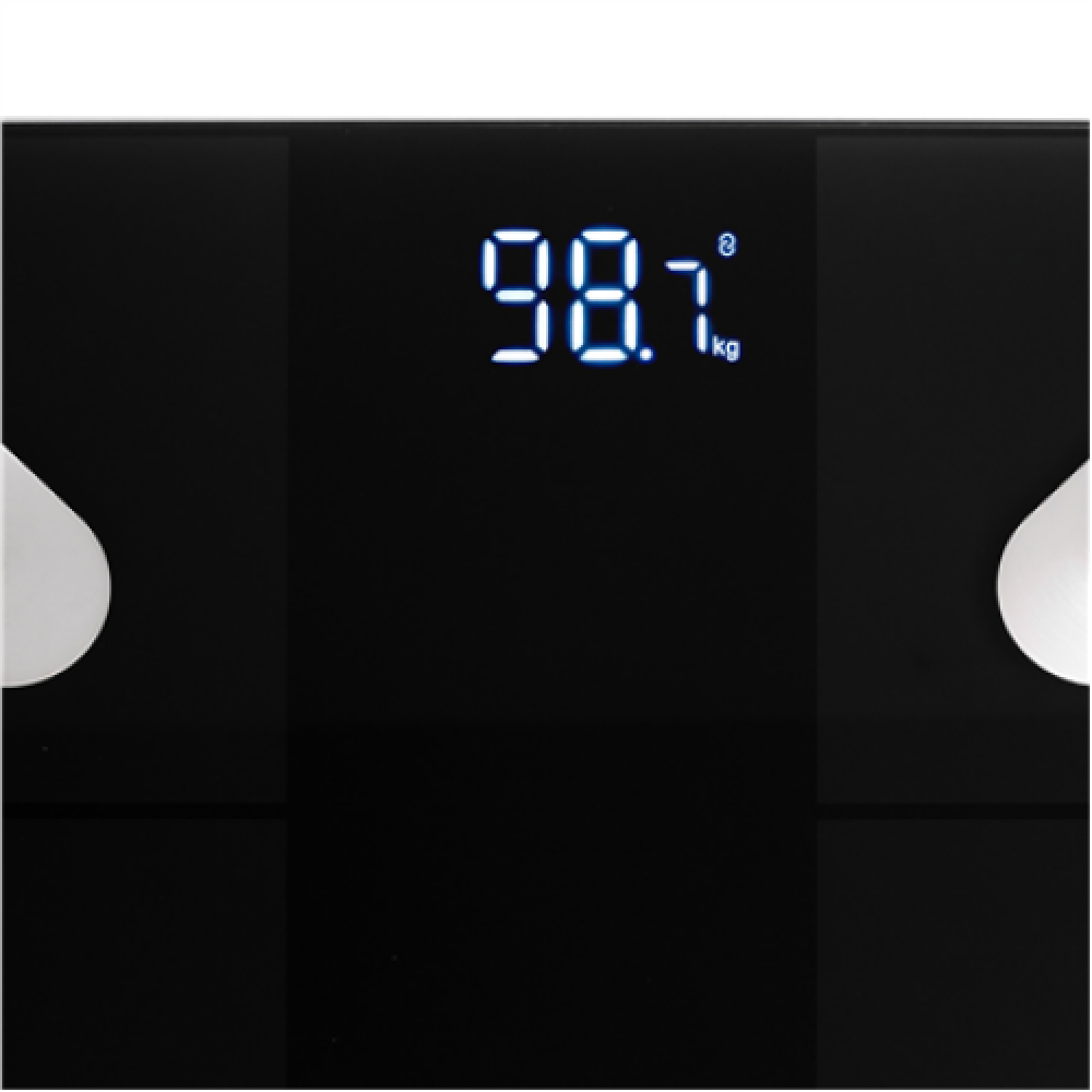 Adler Smart Bathroom Scale , AD 8186b , Maximum weight (capacity) 180 kg , Accuracy 100 g , Body Mass Index (BMI) measuring , Black