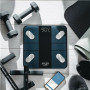 Adler , Smart Bathroom Scale , AD 8186b , Maximum weight (capacity) 180 kg , Accuracy 100 g , Body Mass Index (BMI) measuring , Black