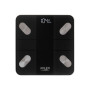 Adler , Smart Bathroom Scale , AD 8186b , Maximum weight (capacity) 180 kg , Accuracy 100 g , Body Mass Index (BMI) measuring , Black