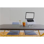 Gembird , Foldable Notebook Riser Stand , NBS-D1-04 , Fits up to size 11-15.6 , Notebook Stand , Spacegrey