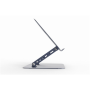 Gembird , NBS-D1-04 , Foldable Notebook Riser Stand , Fits up to size 11-15.6 , Notebook Stand , Spacegrey