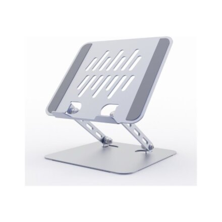Gembird , Foldable Notebook Riser Stand , NBS-D1-04 , Fits up to size 11-15.6 , Notebook Stand , Spacegrey
