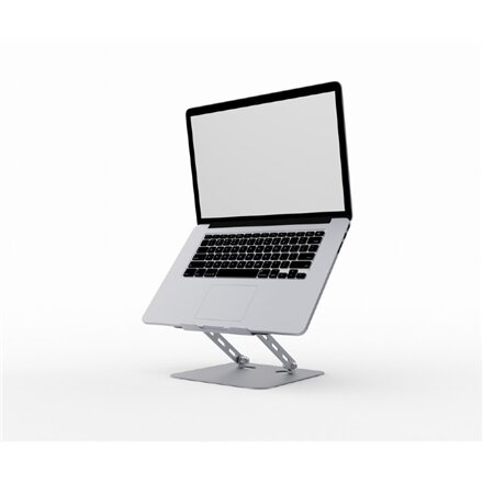 Gembird , Foldable Notebook Riser Stand , NBS-D1-04 , Fits up to size 11-15.6 , Notebook Stand , Spacegrey