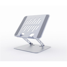 Gembird , NBS-D1-04 , Foldable Notebook Riser Stand , Fits up to size 11-15.6 , Notebook Stand , Spacegrey