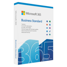 Microsoft , 365 Business Standard Retail , KLQ-00650 , FPP , License term 1 year(s) , English , EuroZone Medialess