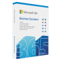 Microsoft , 365 Business Standard Retail , KLQ-00650 , FPP , License term 1 year(s) , English , EuroZone Medialess
