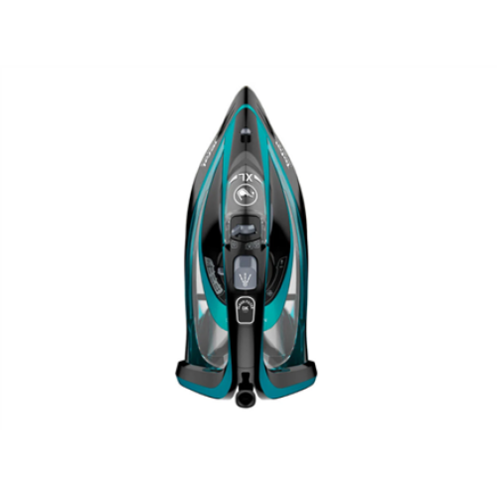 TEFAL , Ultimate Pure FV9844E0 , Steam Iron , 3200 W , Water tank capacity 350 ml , Continuous steam 60 g/min , Steam boost performance 250 g/min , Blue/Black