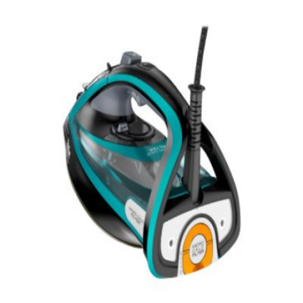 TEFAL , Ultimate Pure FV9844E0 , Steam Iron , 3200 W , Water tank capacity 350 ml , Continuous steam 60 g/min , Steam boost performance 250 g/min , Blue/Black