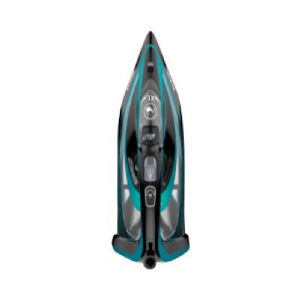 TEFAL , Ultimate Pure FV9844E0 , Steam Iron , 3200 W , Water tank capacity 350 ml , Continuous steam 60 g/min , Steam boost performance 250 g/min , Blue/Black