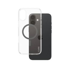 CARE by PanzerGlass Case Flagship , Back protection , Apple , iPhone 16 Plus , Recycled plastic , Transparent/Black , MagSafe