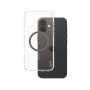 CARE by PanzerGlass Case Flagship , Back protection , Apple , iPhone 16 Plus , Recycled plastic , Transparent/Black , MagSafe