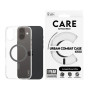 CARE by PanzerGlass Case Flagship , Back protection , Apple , iPhone 16 Plus , Recycled plastic , Transparent/Black , MagSafe