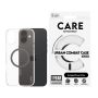 CARE by PanzerGlass Case Flagship , Back protection , Apple , iPhone 16 Plus , Recycled plastic , Transparent/Black , MagSafe