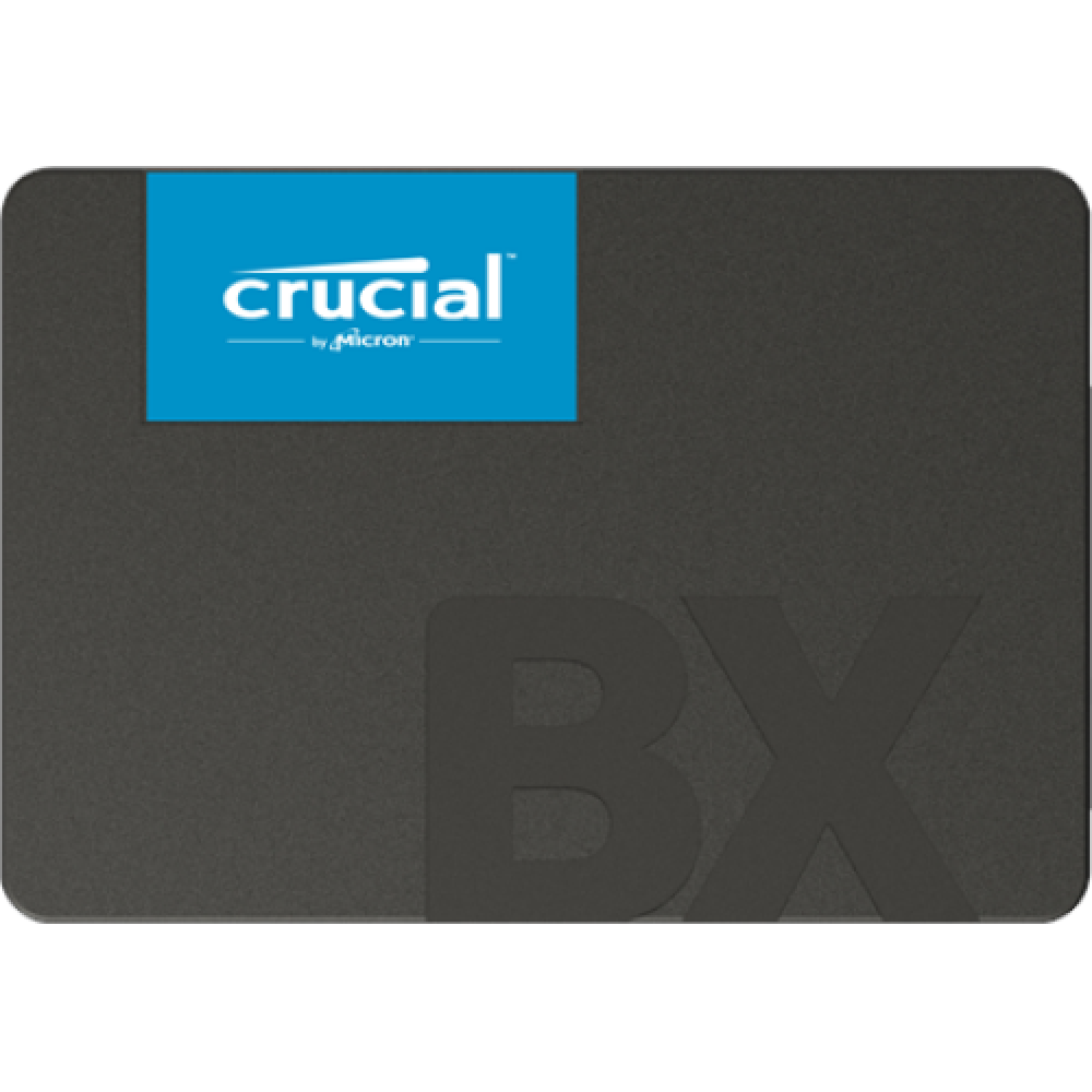 Crucial BX500 2000 GB, SSD interface SATA, Write speed 500 MB/s, Read speed 540 MB/s