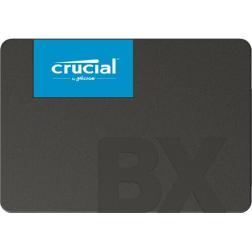 Crucial BX500 2000 GB, SSD interface SATA, Write speed 500 MB/s, Read speed 540 MB/s