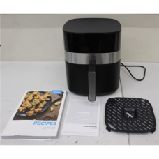 SALE OUT , Midea , Air fryer , MF-CN65E , Power 1700 W , Capacity 6.5 L , Black , UNPACKED, SCRATCHED ON THE SIDE