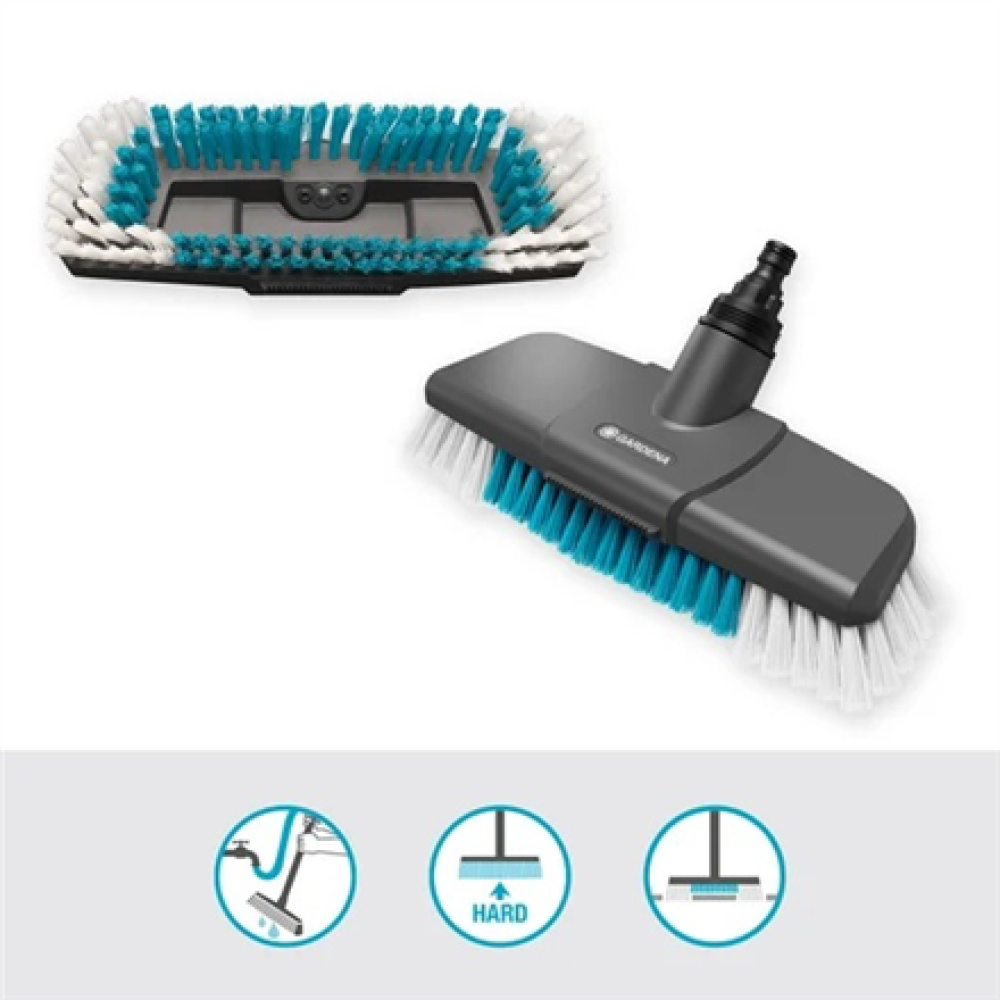 Gardena , Cleansystem washing brush for larger, scratch-resistant surfaces, Hard , 18816-20