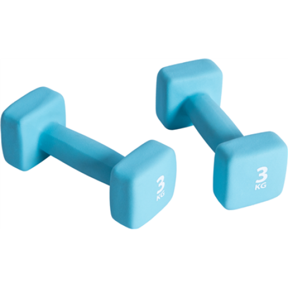 Pure2Improve , Dumbbells , P2I201410 , 6.086 kg , Blue , 2 pcs , 3 kg