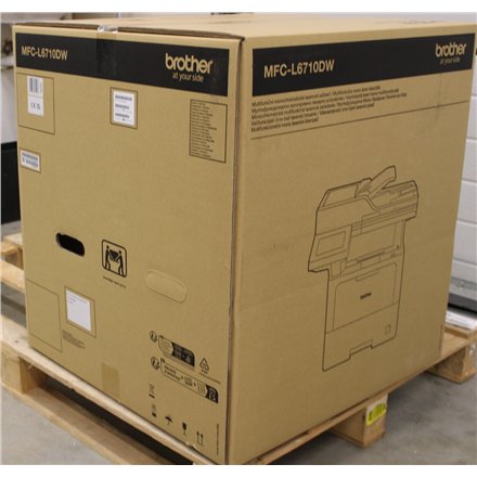 SALE OUT. Brother MFC-L6710DW All-In-One Mono Laser Printer with Fax , Brother All-In-One , MFC-L6710DW , Laser , Mono , Multicunction Printer , A4 , Wi-Fi , Grey , DAMAGED PACKAGING