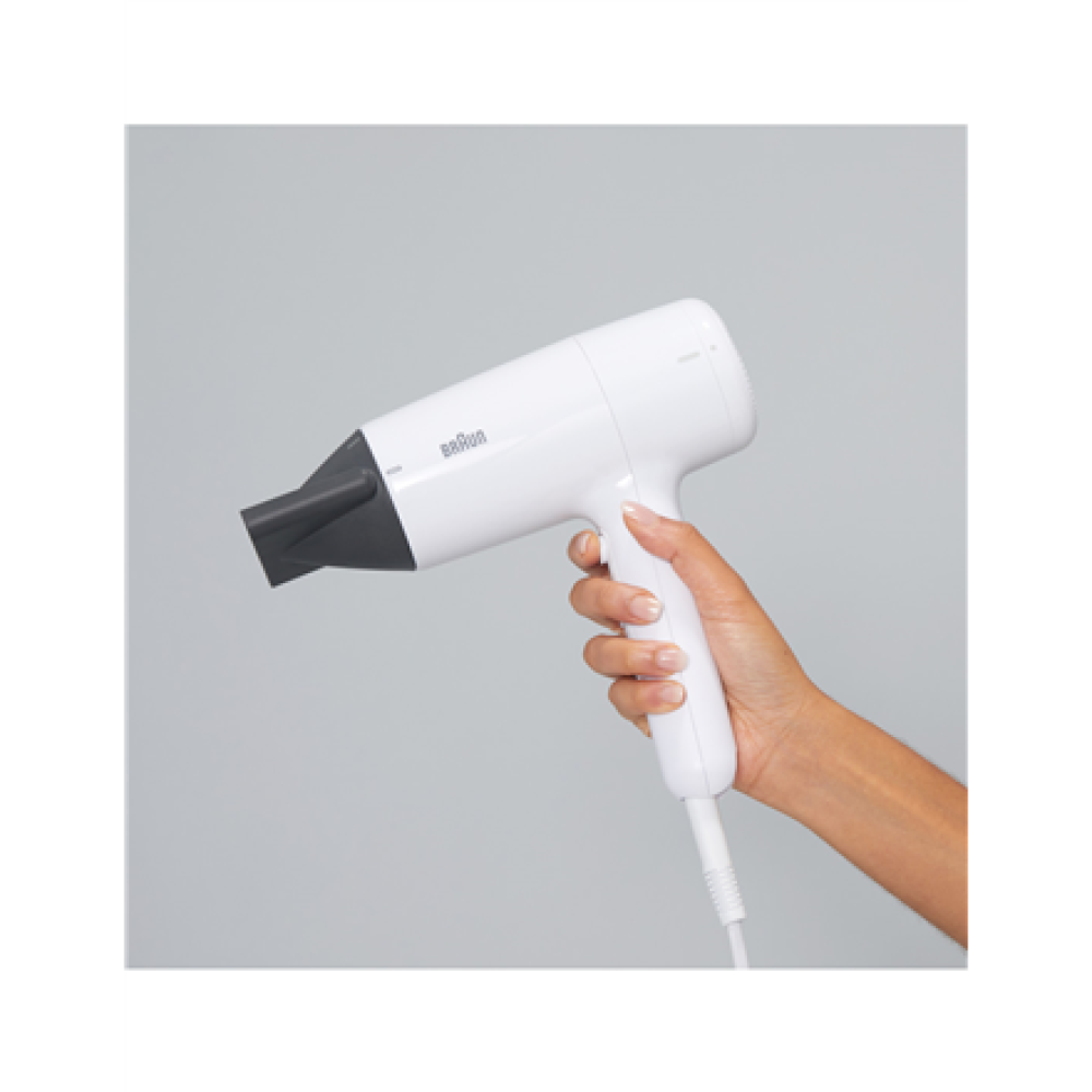 Braun , Hair dryer , BRHD210E , 2100 W , Number of temperature settings 3 , White