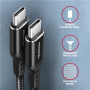 AXAGON , Data and charging cable, 1.5 m , BUCM-CM15AB , USB Type C to USB Type C