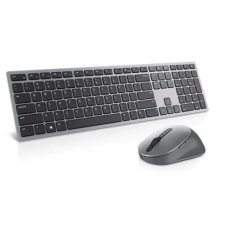 Dell , Premier Multi-Device Keyboard and Mouse , KM7321W , Keyboard and Mouse Set , Wireless , Batteries included , EN/LT , Titan grey , Wireless connection