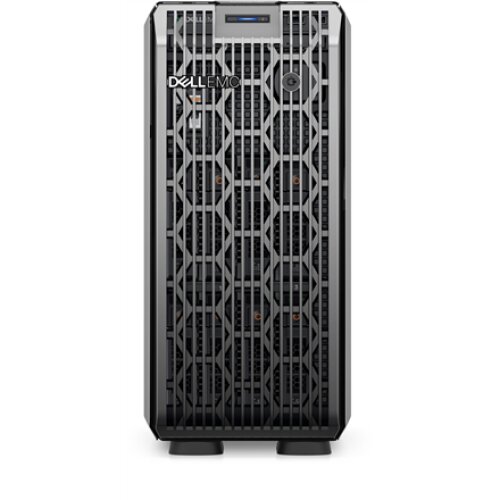 Dell PowerEdge T350 Tower, Intel Xeon, E-2314, 2.8 GHz, 8 MB, 4T, 4C, No RAM, No HDD, Up to 8 x 3.5, Hot-swap hard drive bays, PERC H355, Power supply 2x600 W, iDrac9 Basic, No OS, Warranty Basic NBD month(s)